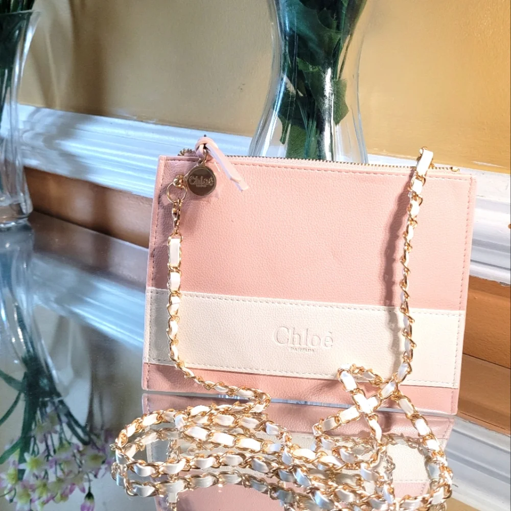 Chloe wristlet/clutch converted to shoulder bag or cross body - Picture 1 of 9
